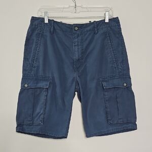 Levi's Men's Blue Cargo Shorts Ripstop Summer Beach Size‎ 31